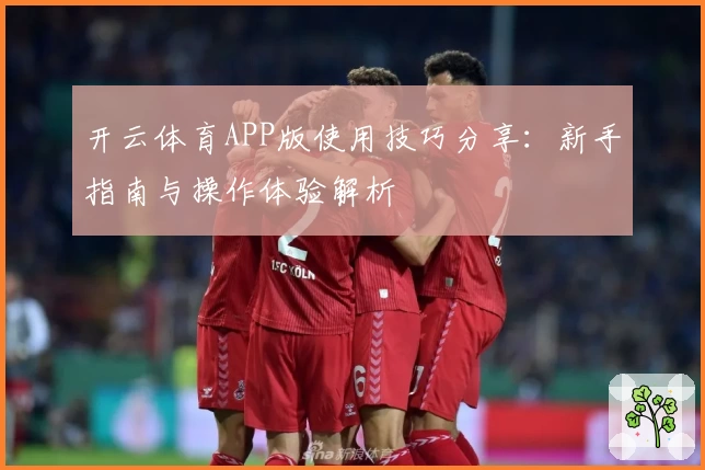 开云体育APP版使用技巧分享：新手指南与操作体验解析